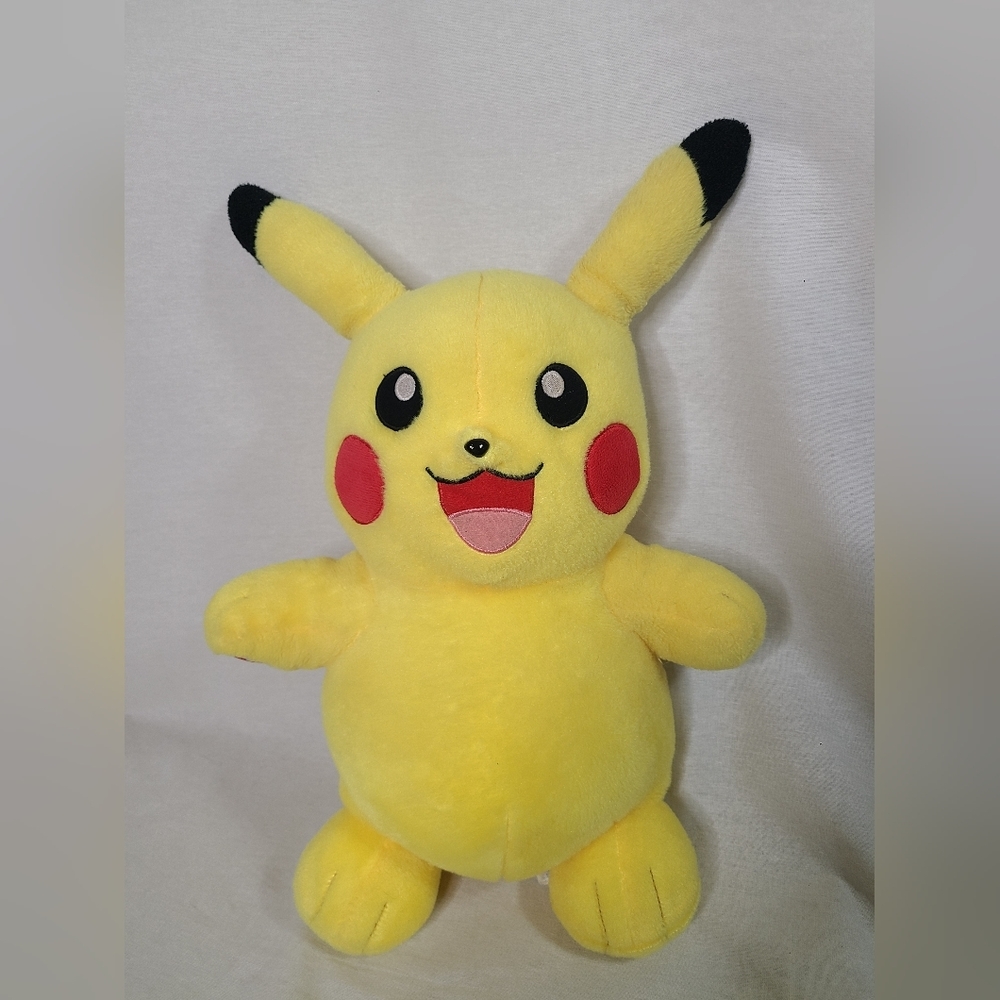 Build a Bear Workshop Pokemon Pikachu Plush Stuffed Animal Toy 18" Tall 2016
